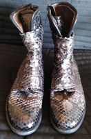 Schwarzgraue Stiefeletten (A.S. 98), Gr. 35, passen Rundholz