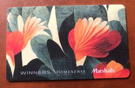 Winners/Home Sense/Marshalls Geschenkkarten