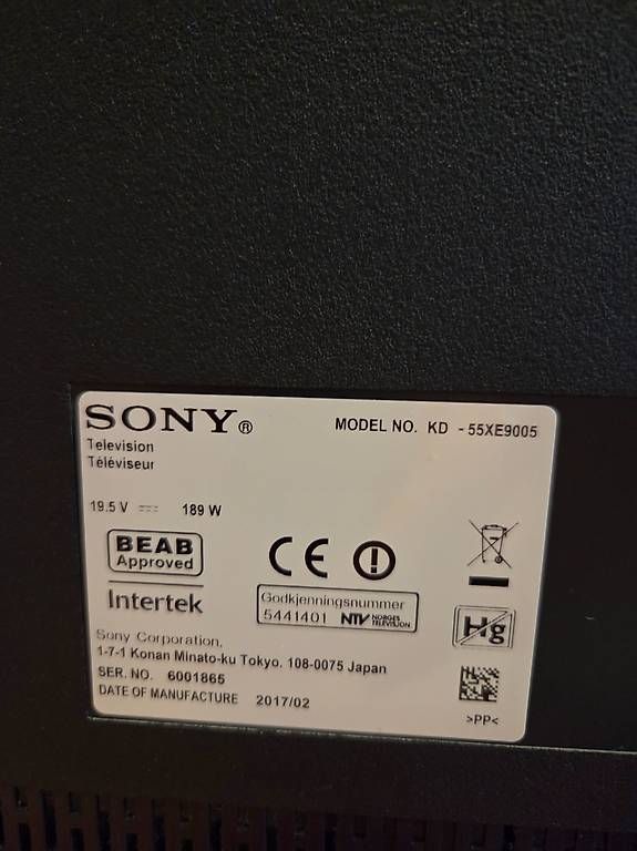 Televisori: SMART TV 4K  SONY 55" – Usato da Hauptwil venduto da jae_6srb 2