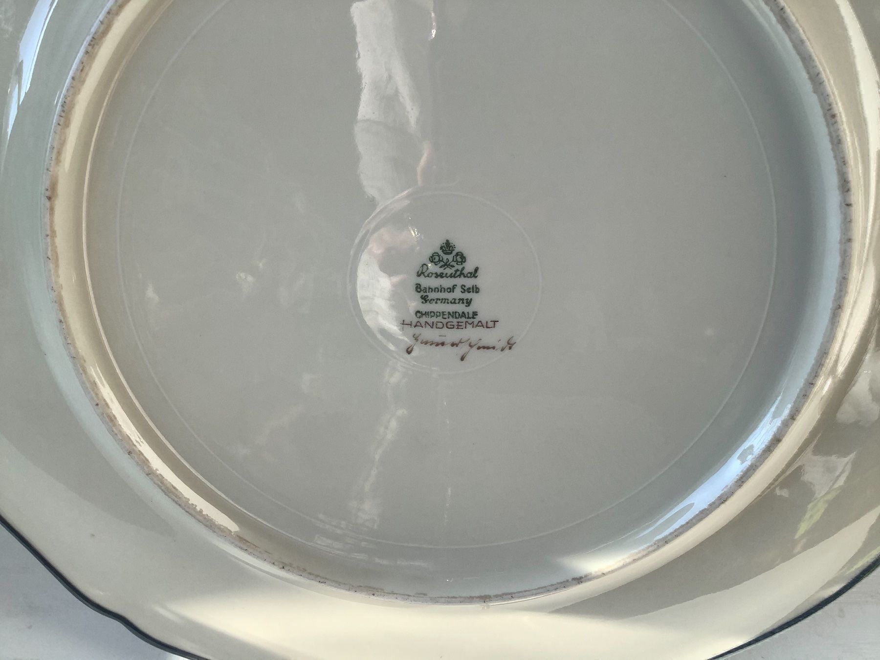 Rosenthal Piatti: ROSENTHAL PORZELLAN TELLER CHIPPENDALF – Usato da Adlikon b.Regensdorf venduto da Crystaldragon09 2