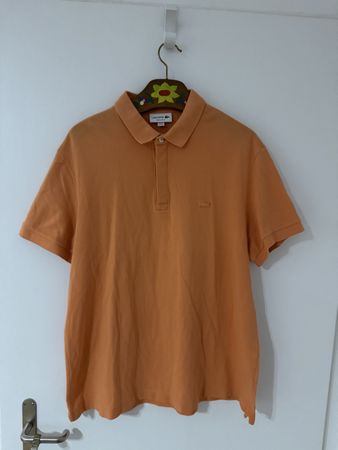 Lacoste Poloshirt, Orange, Gr. XXL fit XL, Top Zustand! Y2K