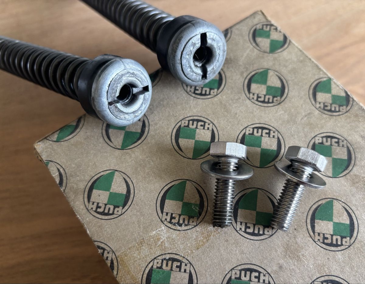 Puch Ciclomotori: Gabelfeder Puch ORIGINAL – Usato da Gerlafingen venduto da alpenbrevet 2