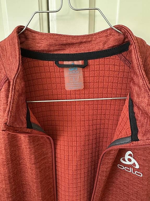 Odlo Maglioni & Felpe: Odlo - Fleece Midlayer Jacket Size S  Red Marl – Usato da Zug venduto da dhe_8lxn 3