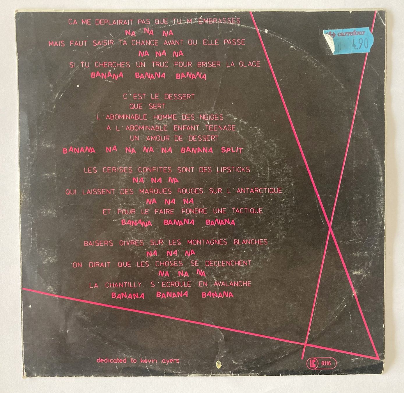 Schallplatten: LIO - LE BANANA SPLIT – Gebraucht aus Bottens von hotter-than-hell 1