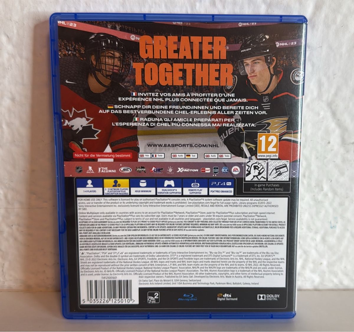 Sony Spiele: PS4/PS5 NHL 23 Game – Gebraucht aus Ehrendingen von bubulence 1