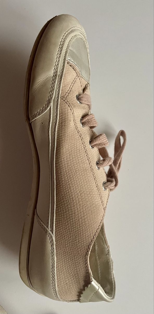 Geox Damenschuhe: GEOX Sneaker Gr. 39 beige/lachs/silber – Gebraucht aus Gockhausen von AnneT07 3