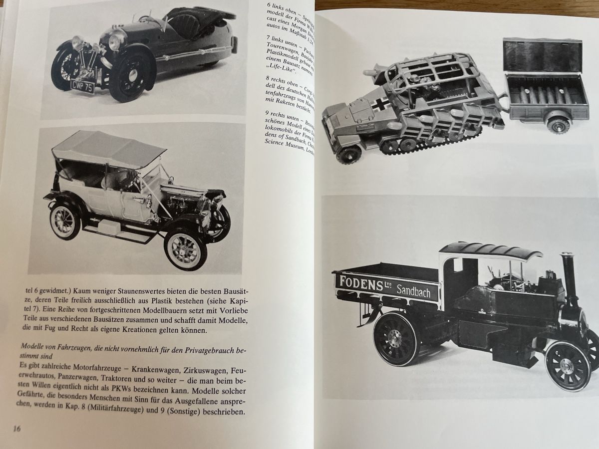 Modellini d'auto: Das grosse Buche der Modellautos Guy R. Williams 1976 – Usato da Winterthur venduto da cheerio97 5