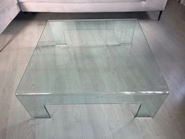 Calligaris Designer Couchtisch aus Glas
