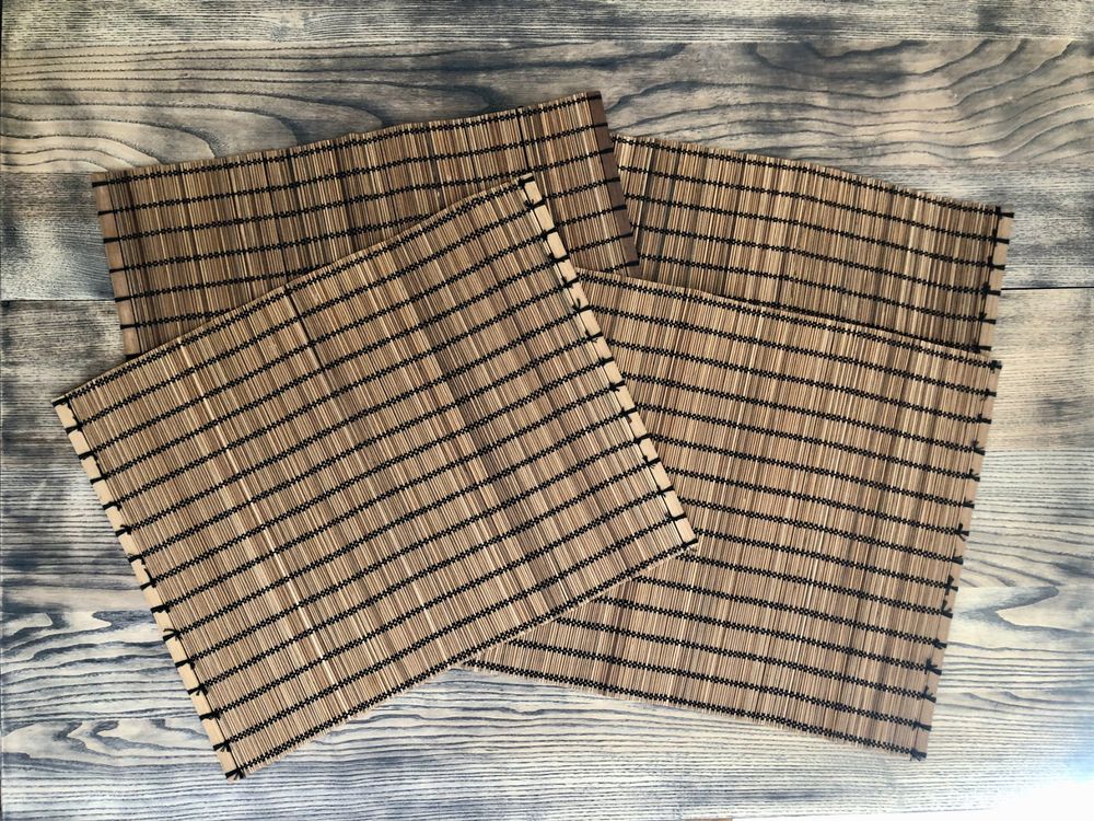 4 Stück Tischset Platzset Untersetzer IKEA Bambus Kaufen auf Ricardo