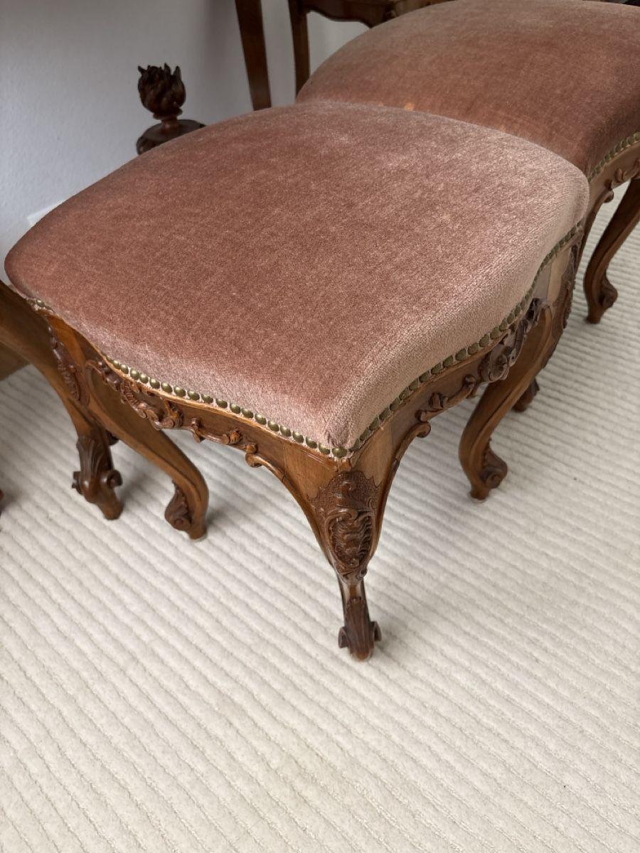 Set di tavolo e panche: Tisch mit Stuhlen und Schemel, Holztisch – Usato da Romanshorn venduto da Bete-yag 4