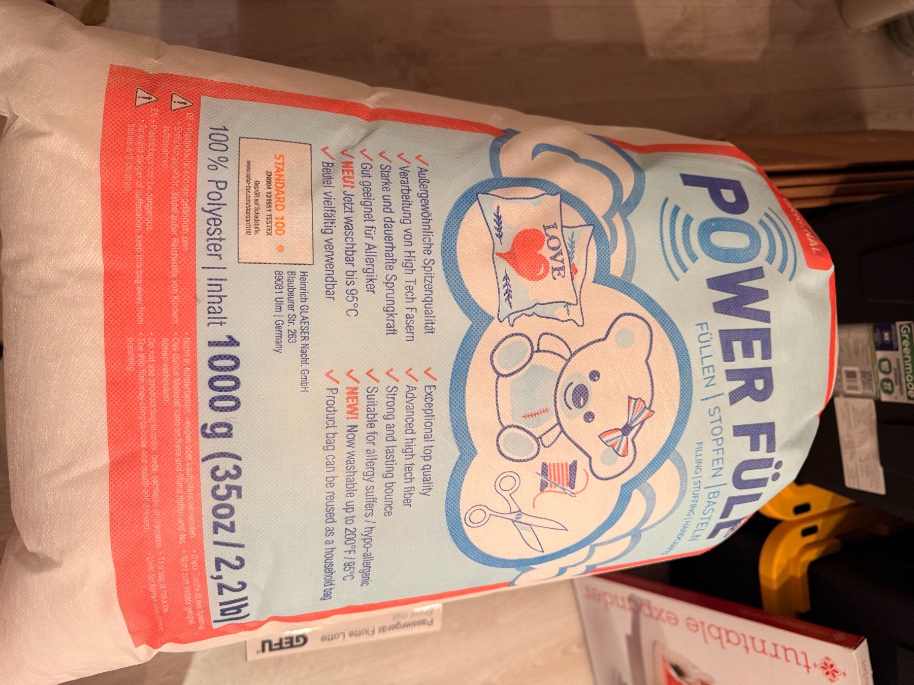 Materiale di riempimento: TOP FÜLLMATERIAL - 2kg. NEU – Nuovo (secondo la descrizione) da Bonstetten venduto da Swiss4Sale