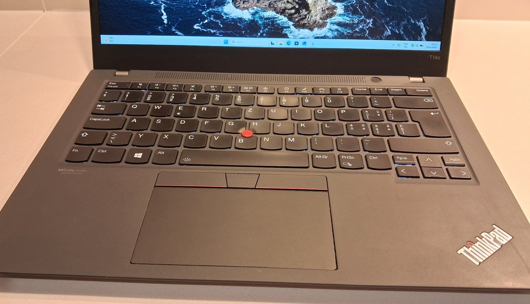 Lenovo Notebook: Lenovo ThinkPad T14s Gen 2a - Windows 11 Pro – Usato da Spreitenbach venduto da chipcom 3