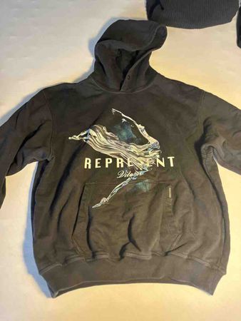 Represent Kapuzenpullover Dunkelgrau Grösse M