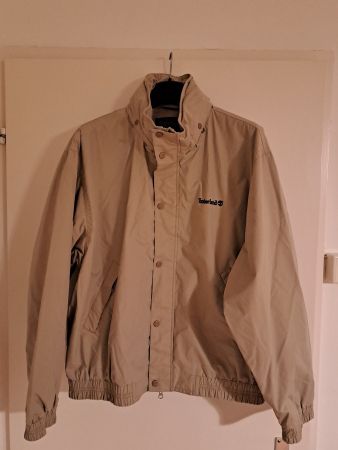 Timberland Jacke XL, Guter Zustand, beige, mit Kapuze