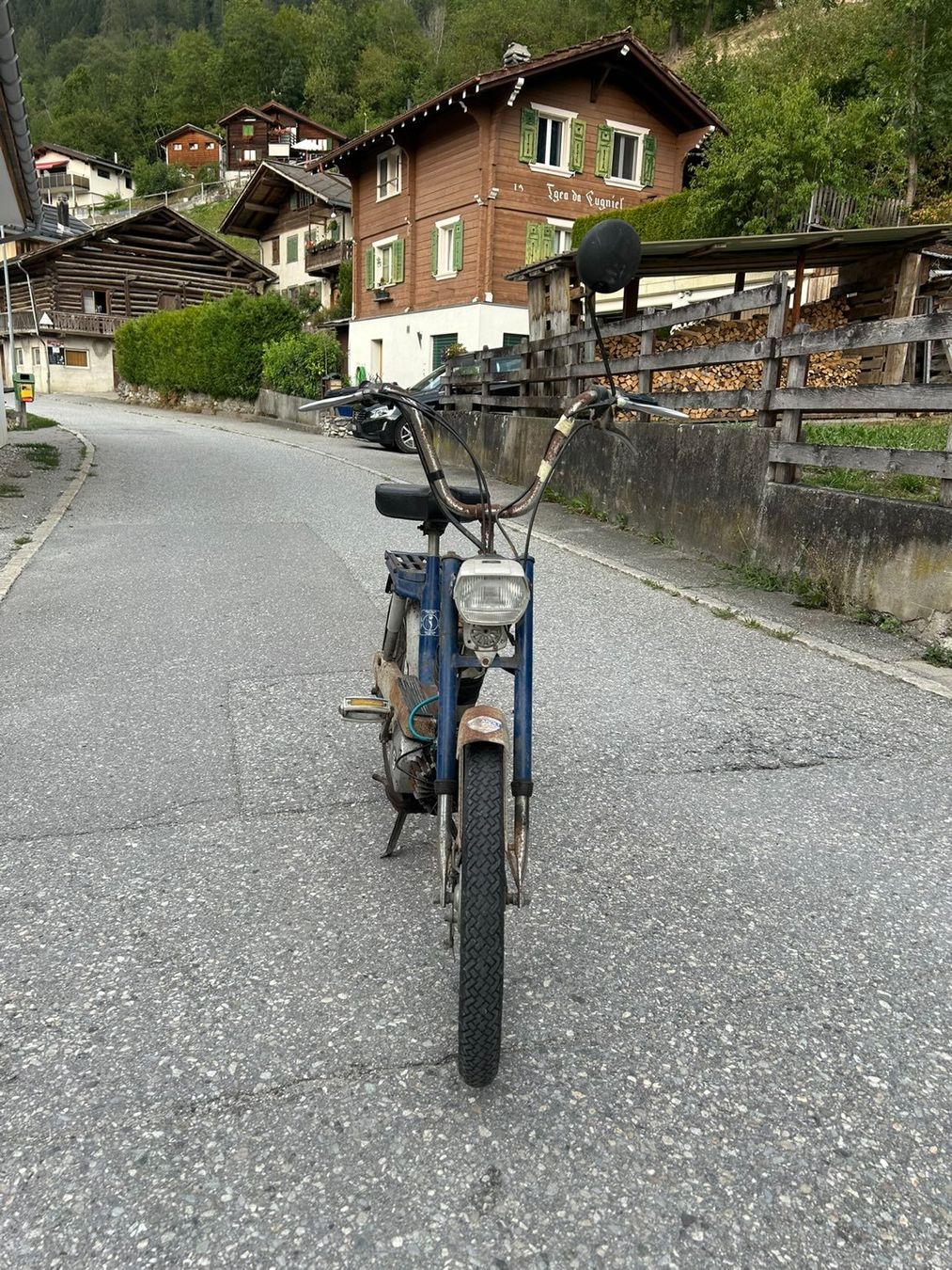 Garelli Cyclomoteurs: Mofa Garelli Blau Bastlerobjekt – D'occasion à Scharans par Lilu48 2