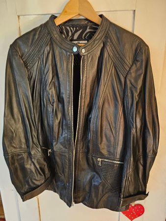 Lederjacke