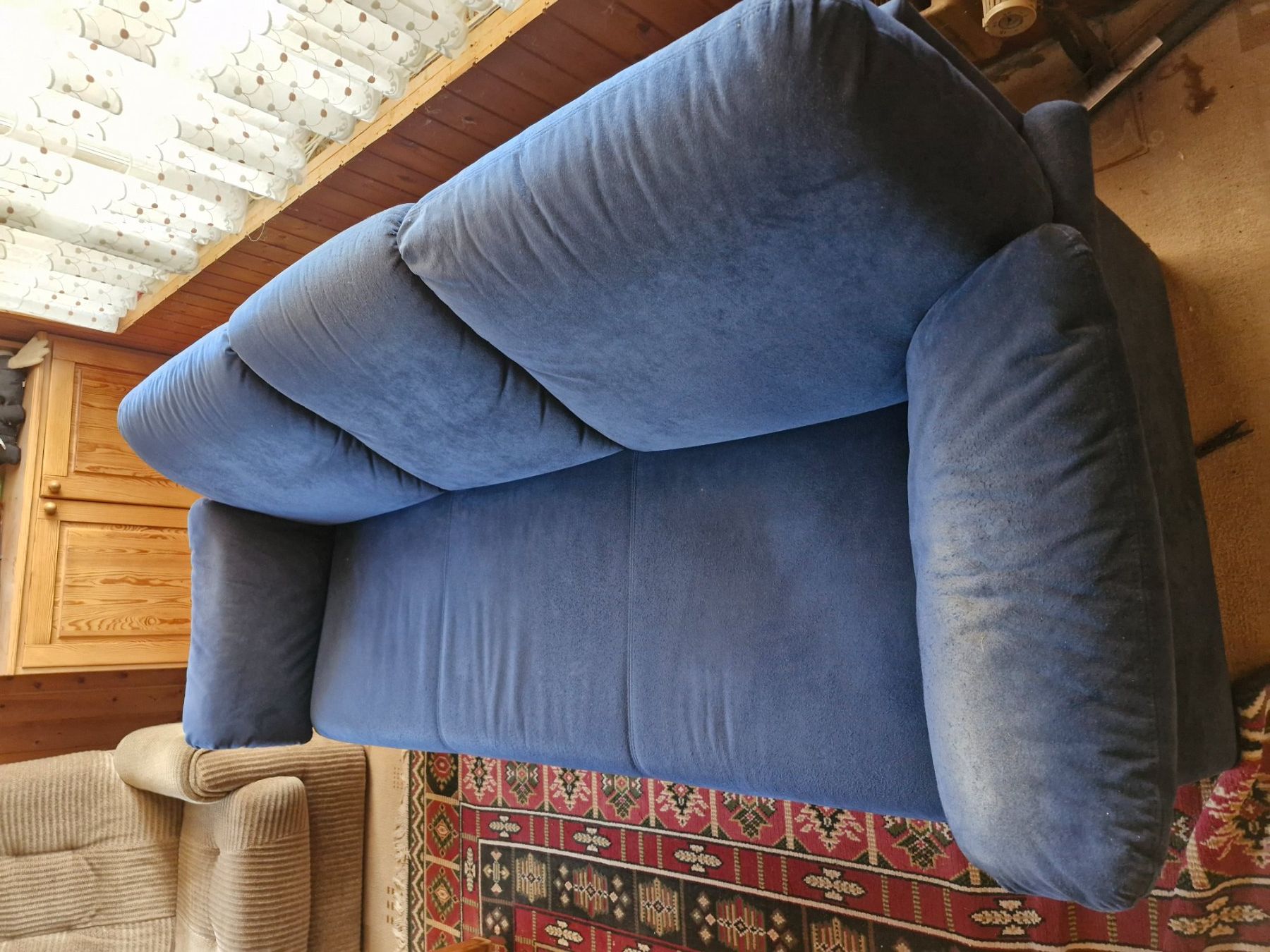 Sofas: Bequemes Dreiersofa blau – Gebraucht aus Siglistorf von Puzzle29 5