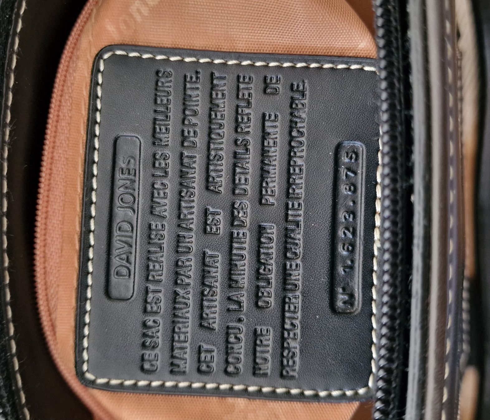 David Jones Borse da donna: Sac à main Vintage "DAVID JONES" – Usato da Genève venduto da Petit-Ange 5