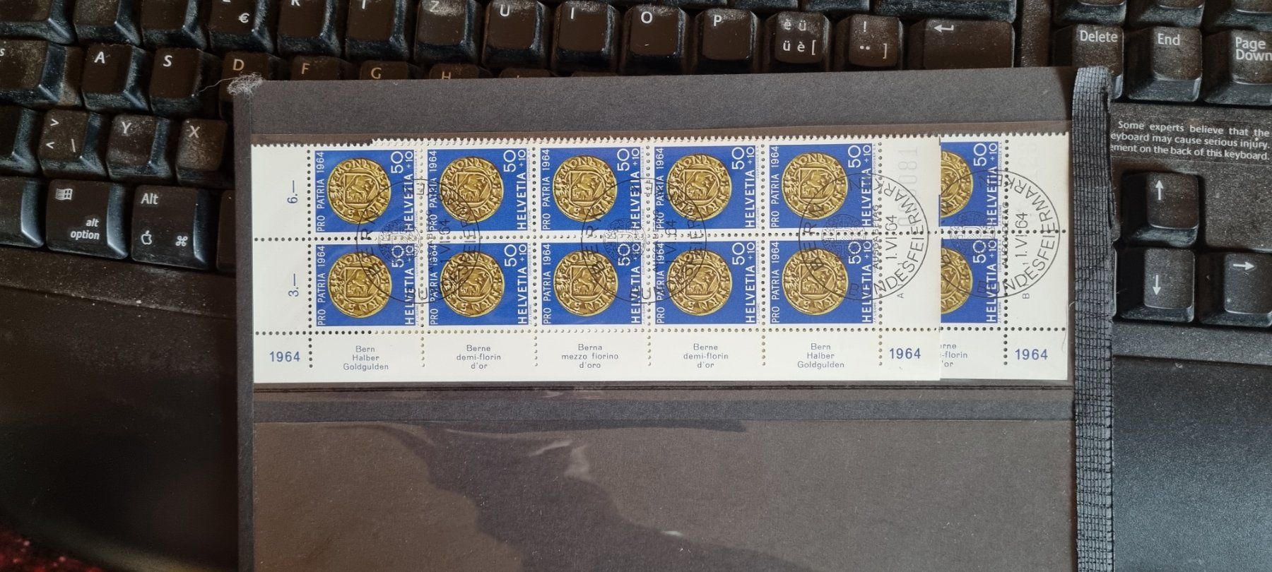 Tutti i francobolli: CH PRO PATRIA 1964 ET GEST. – Usato da Dintikon venduto da bonita099 1