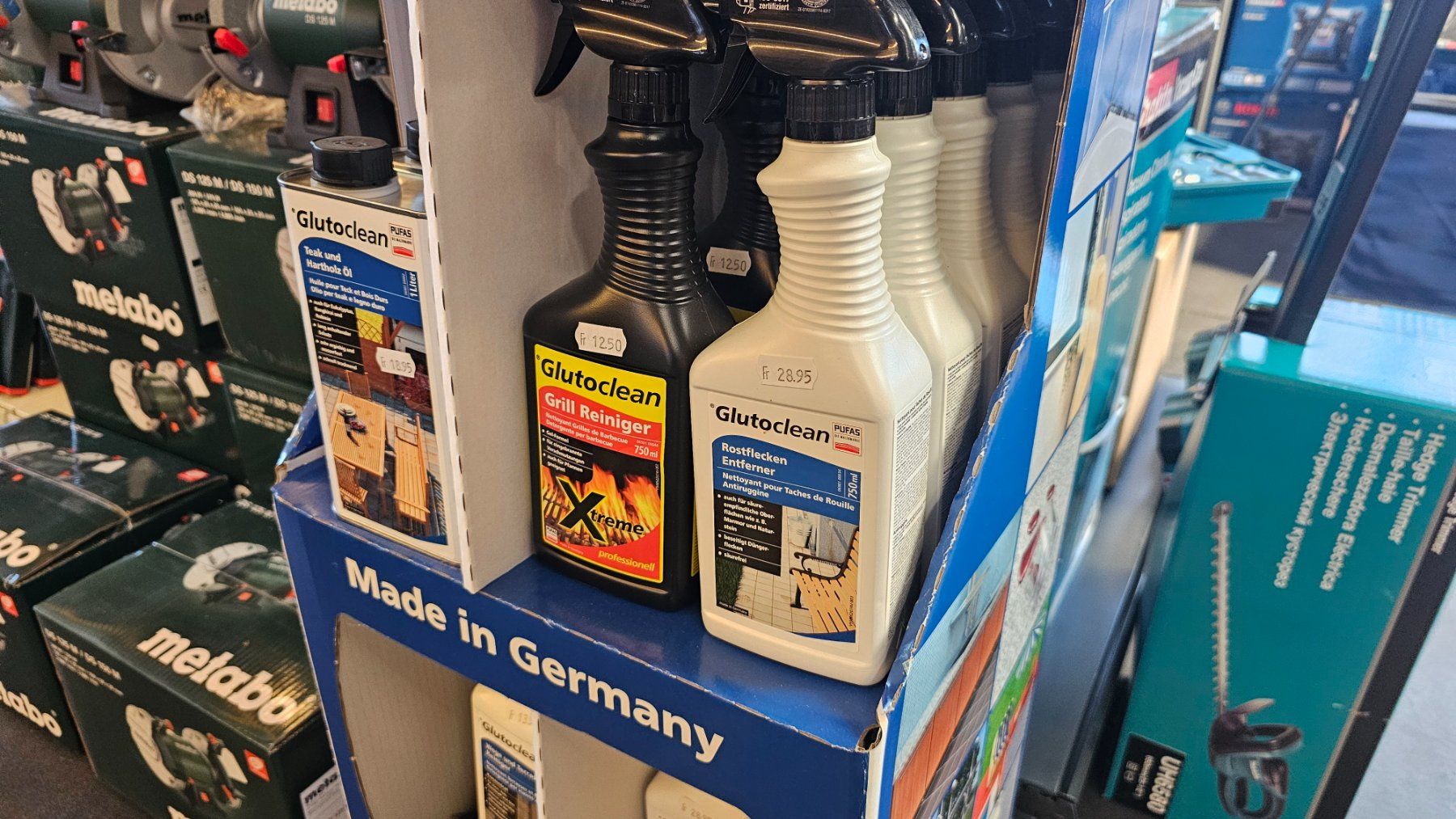 Prodotti di pulizia: Glutoclean Rostflecken Entferner 750 ml – Nuovo e nell'imballaggio originale da Koppigen venduto da Bracher_Mail-House