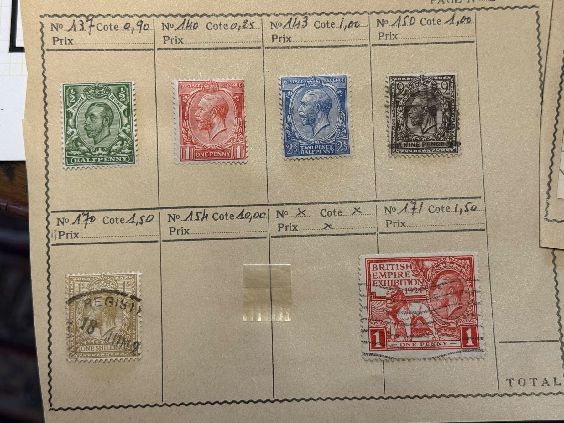 Tutti i francobolli: Konvolut England GB Klassik Briefmarken – Usato da Bern venduto da Jwpm66 6