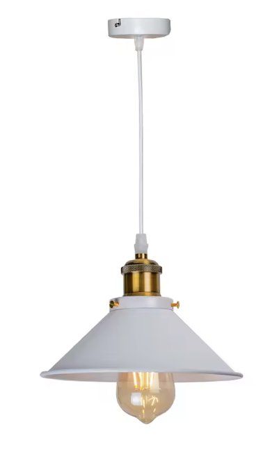Lampadari & plafoniere: Vintage Hängelampe Weiss – Nuovo e nell'imballaggio originale da Geneve venduto da Titi2008