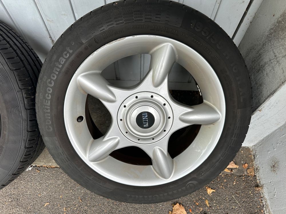 MINI R50 R52 R53 - 16 Zoll Alufelgen inkl. Sommerreifen (Gebraucht) in ...