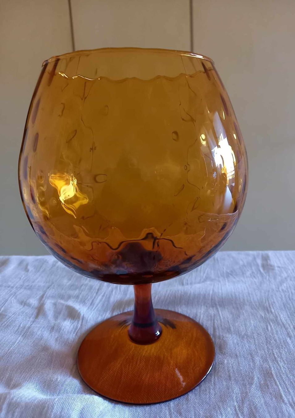 Gläser: Schönes Vintage Glas bernsteinfarben – Neu (gemäss Beschreibung) aus Möhlin von Simba4871