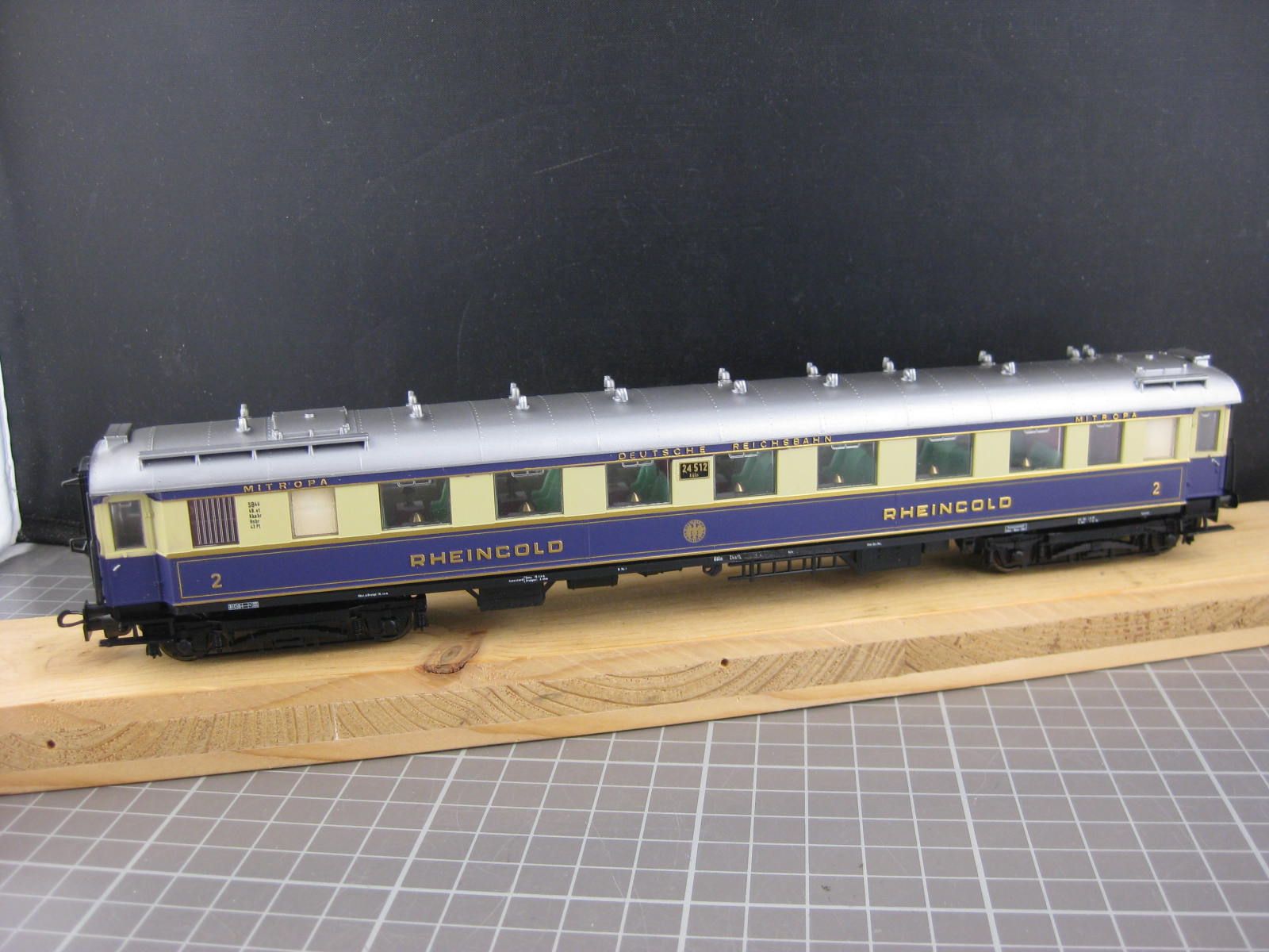 Liliput Modellini di ferrovie: Liliput Rheingold Wagen 2. Klasse – Nuovo (secondo la descrizione) da Malters venduto da Marosko 2