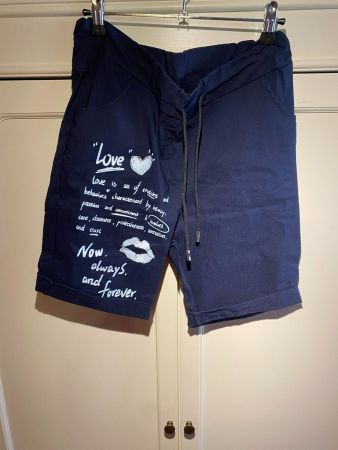 KURZE HOSEN DAMEN,DUNKELBLAU