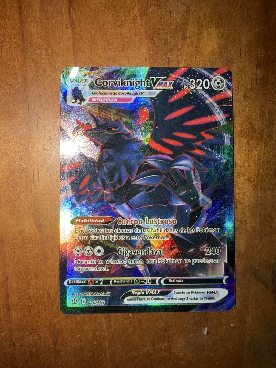 Pokémon Sammelbilder & Trading cards: Corviknight Pokemon karte Spanisch – Neu (gemäss Beschreibung) aus Termen von Pruna