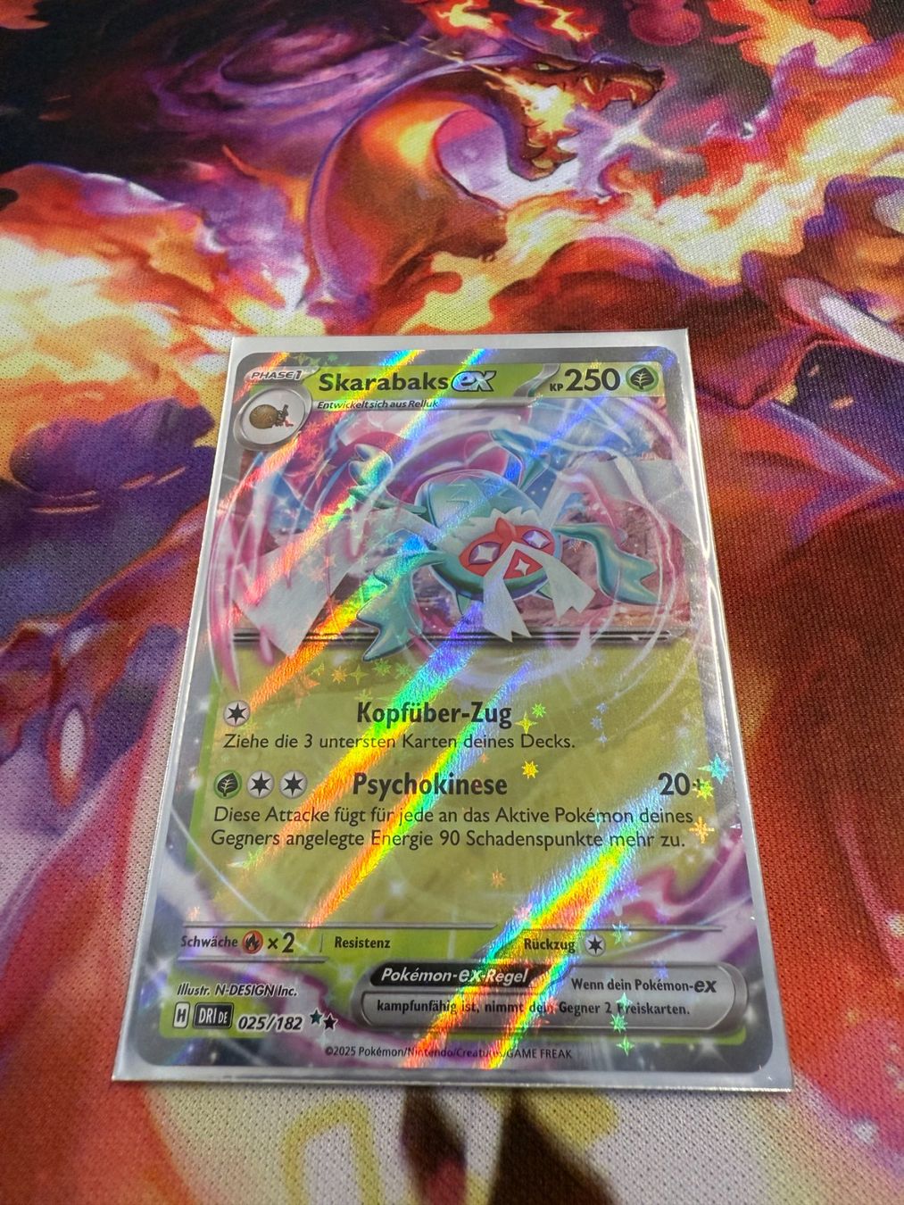 Pokémon Carte collezionabili: Skarabaks ex (DRI 025) / Ewige Rivalen – Nuovo (secondo la descrizione) da Bülach venduto da CherryBlu