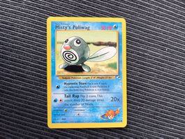 Pokemon Misty‘s Poliwag Non Holo Gym Challenge NM