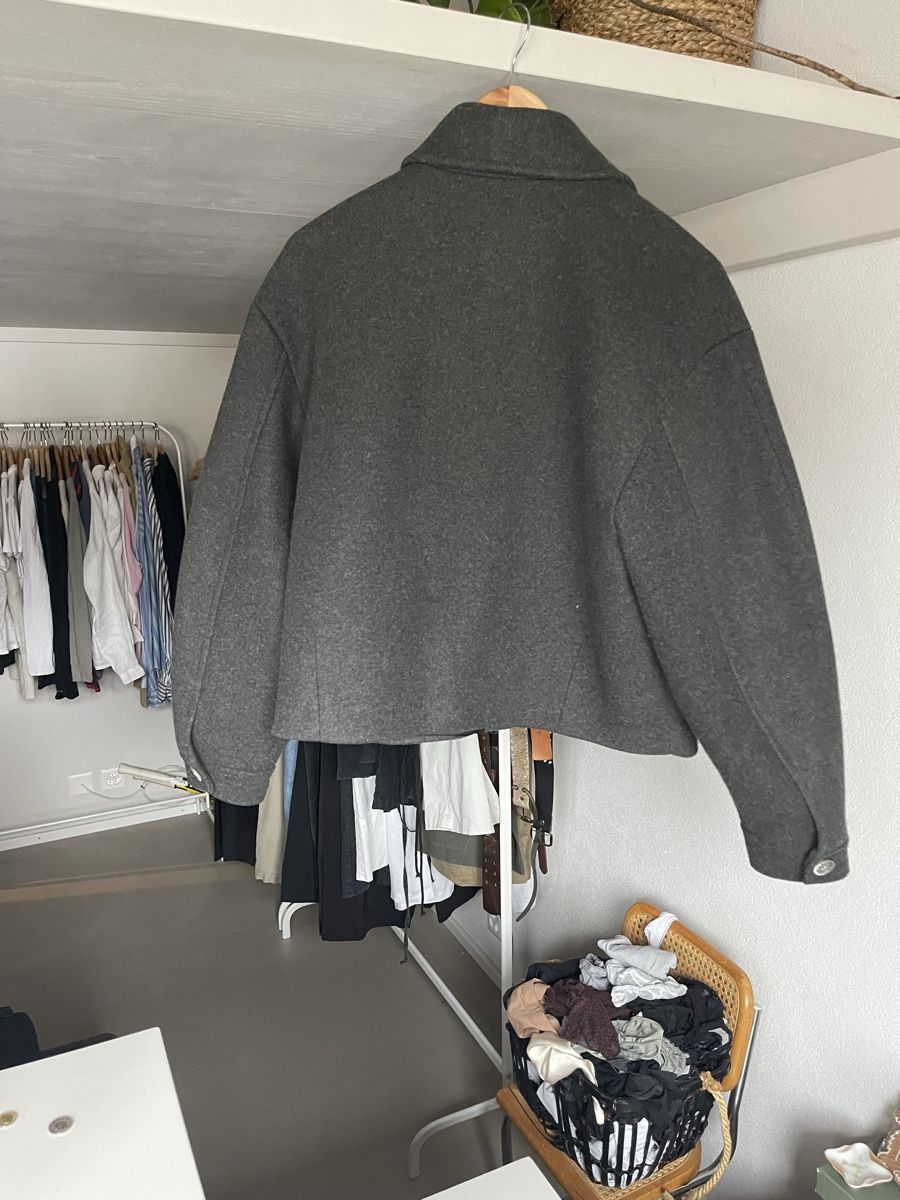 Mango Giacche: Veste grise Mango taille L – Usato da Genève venduto da madetil1 1