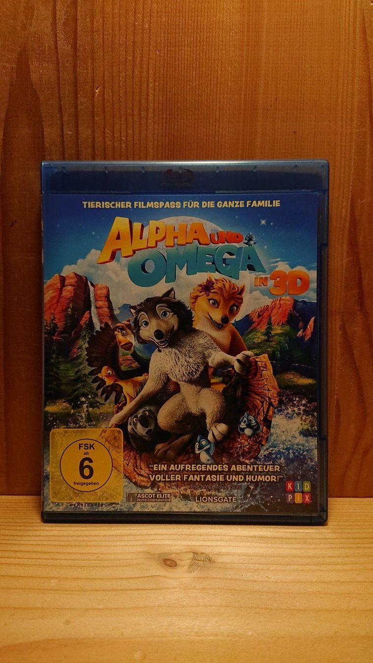 Tutti i DVDs: ALPHA UND OMEGA in 3D Blu-Ray – Usato da Wilderswil venduto da Exebub