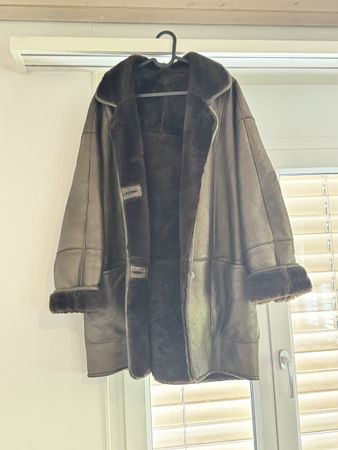 Vintage Pielini Lederjacke mit Fellfütterung