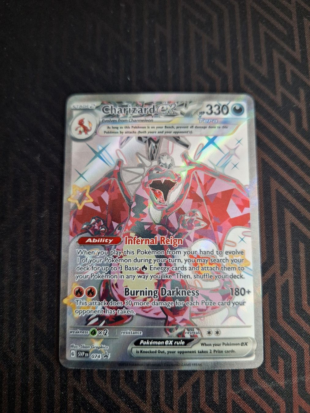Pokémon Carte collezionabili: Charizard EX 074 Black Star Promo NM – Nuovo (secondo la descrizione) da Basel venduto da ThanatosTCG