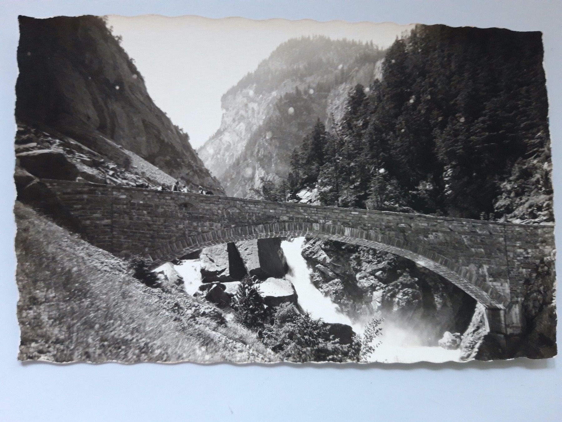 Cartes postales: Kandersteg Klussenbrücke – D'occasion à Sargans par nicsam1815