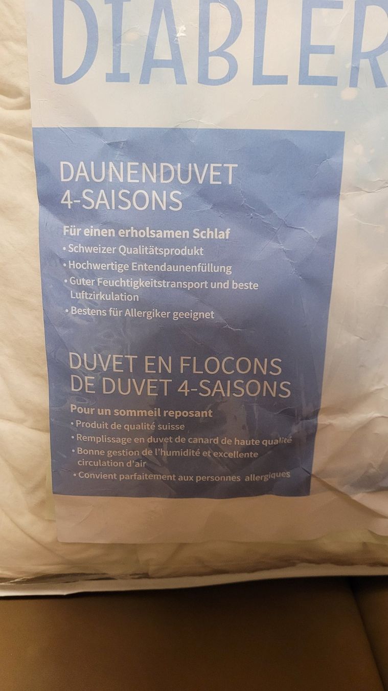 Coperte: Daunenduvet von Billerbeck – Usato da Zürich venduto da dar_gh6b 3