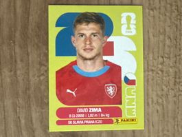 Panini FIFA WC 2026 Sticker David Zima CZE 8