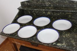 6 Suppenteller , Winterling Kirchenlamits