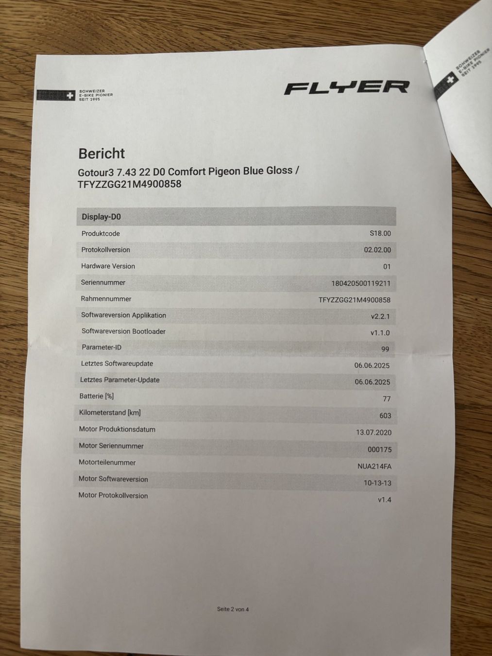Flyer Velos: Flyer Gotour3 7.43, Grösse S/M – Gebraucht aus Zeihen von Chroeschmueller 4