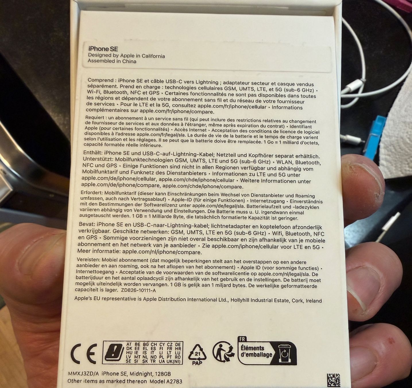 Apple Telefoni cellulari / Smartphones: Apple iPhone SE 2022 – Usato da Buch b. Frauenfeld venduto da vw__k6yq 3