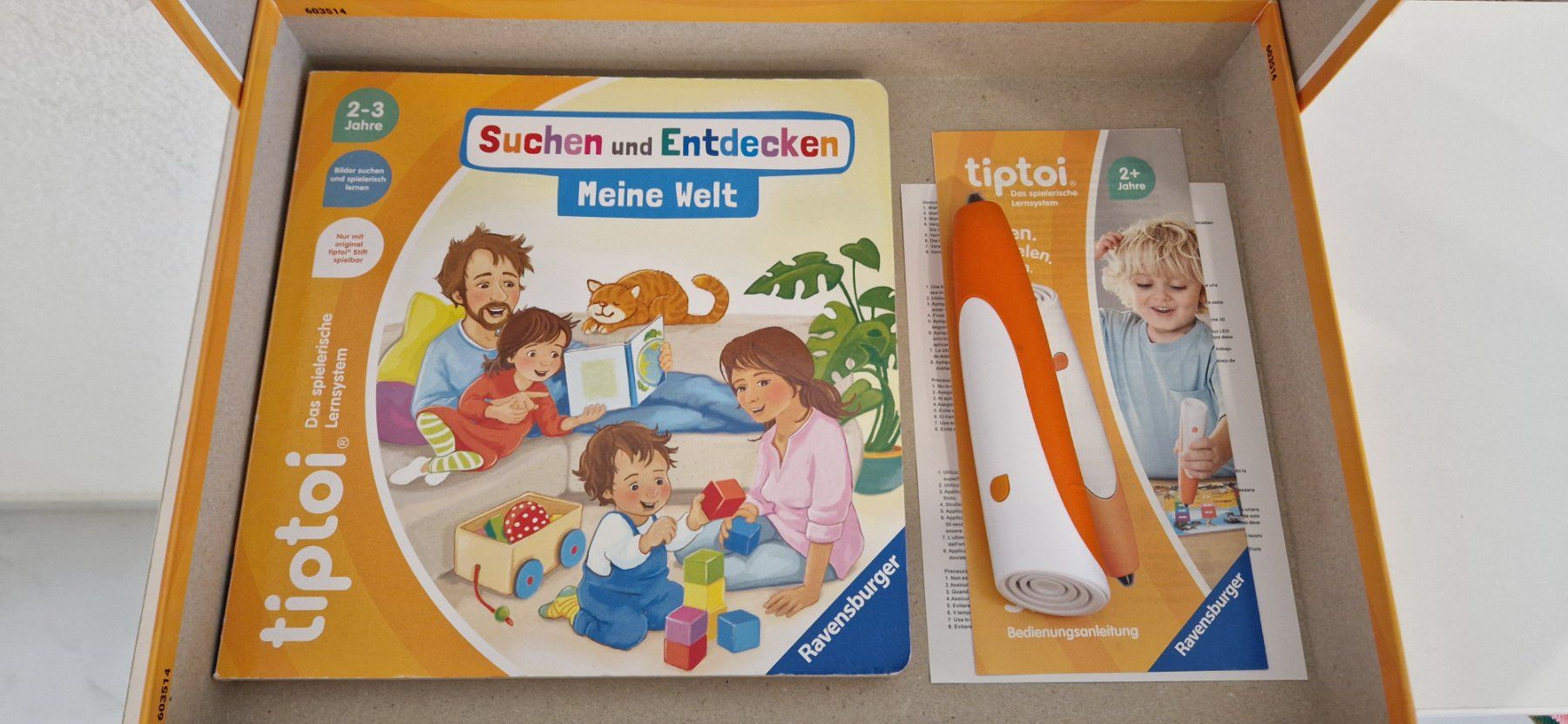 Tiptoi Giocattoli: Tiptoi Starter-Set Stift und Buch – Usato da Oberdorf BL venduto da ichwillsgradha 1