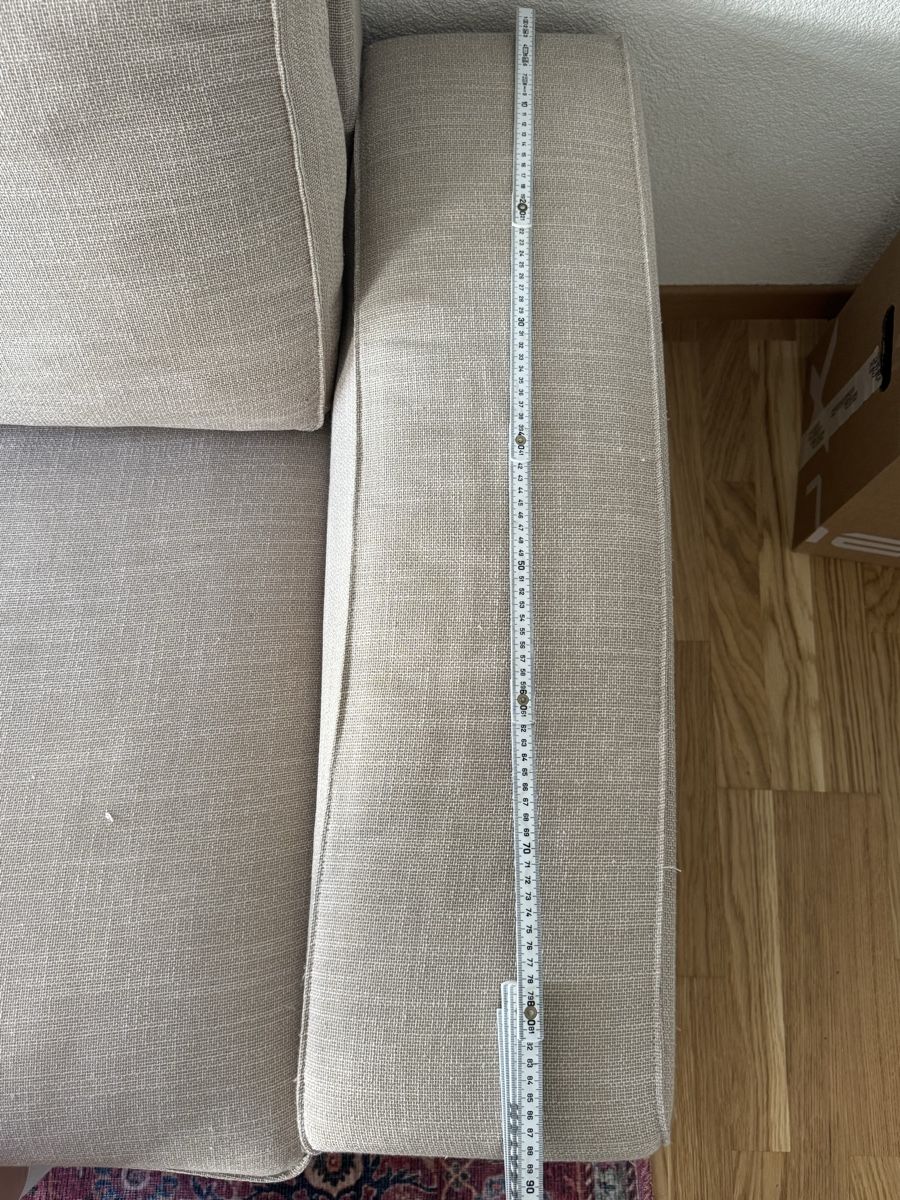 Divani: IKEA Kivik Sofa 2-er Gunnared beige  – Usato da St. Gallen venduto da Fabiennevogler 6