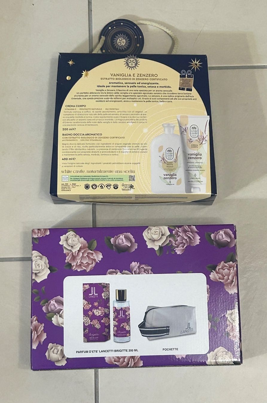 Duschen: Set beauty – Neu und originalverpackt aus Bellinzona von RossoScarlatto 1