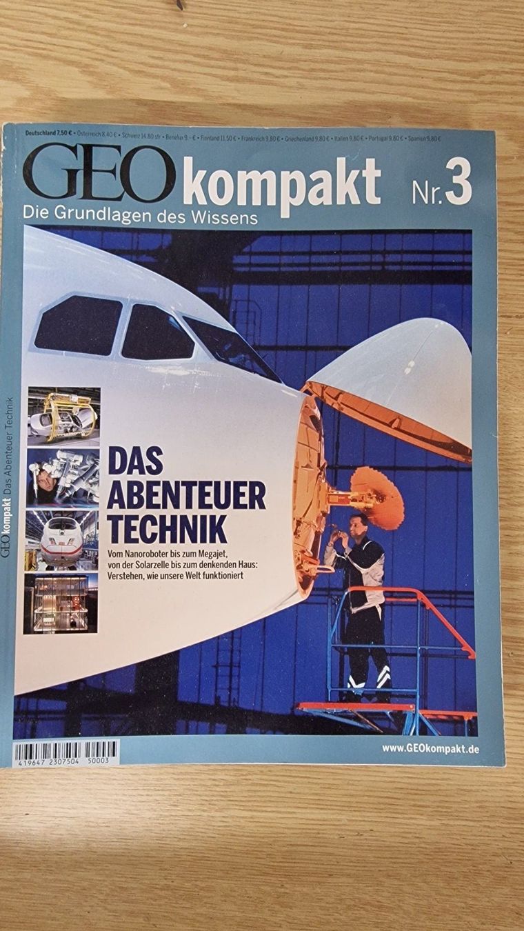 Zeitschriften & Magazine: GEO kompakt Nr. 3 - Das Abenteuer Technik - Top! – Gebraucht aus Weisslingen von and-lo73