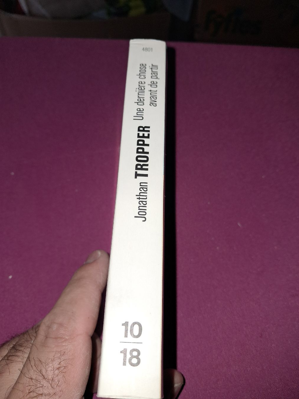 Libri: Jonathan Tropper une dernière chose Avant de partir – Usato da Le locle venduto da juliensaran 3