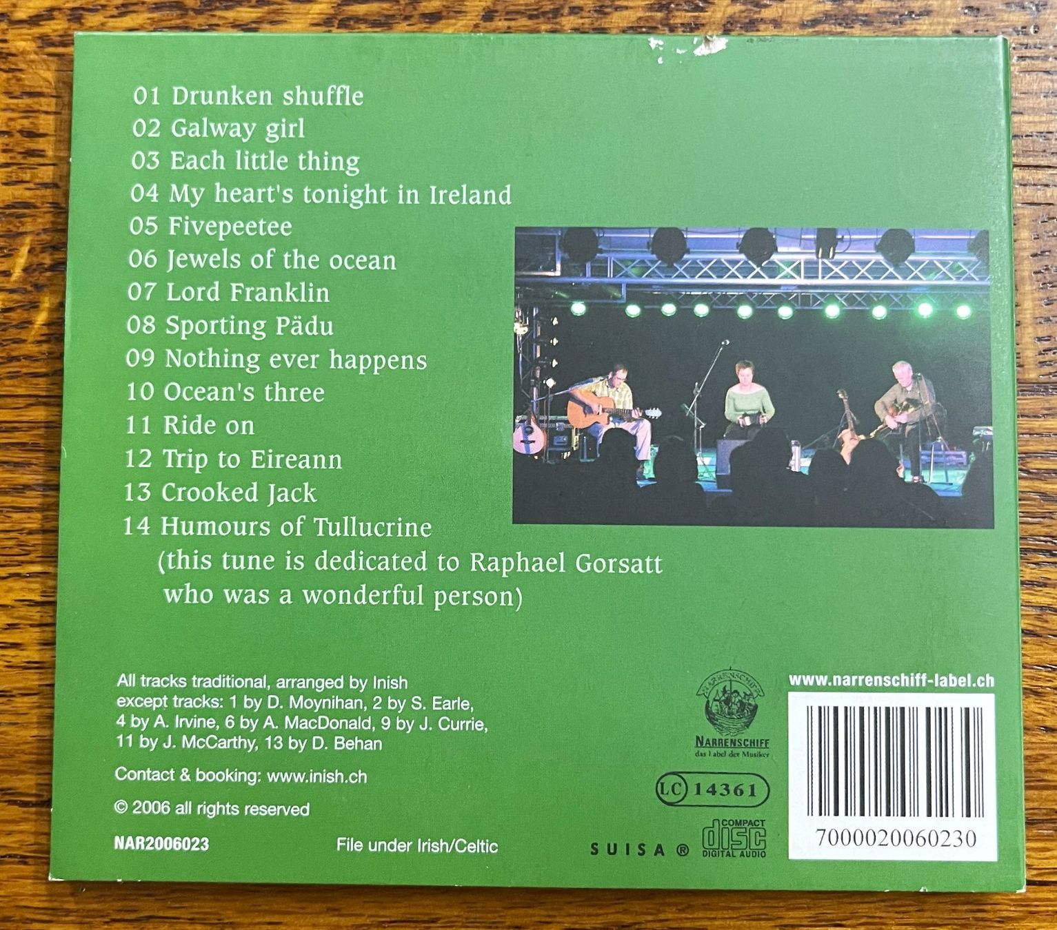 CDs: INISH  CD – Gebraucht aus Oftringen von Vucki 1