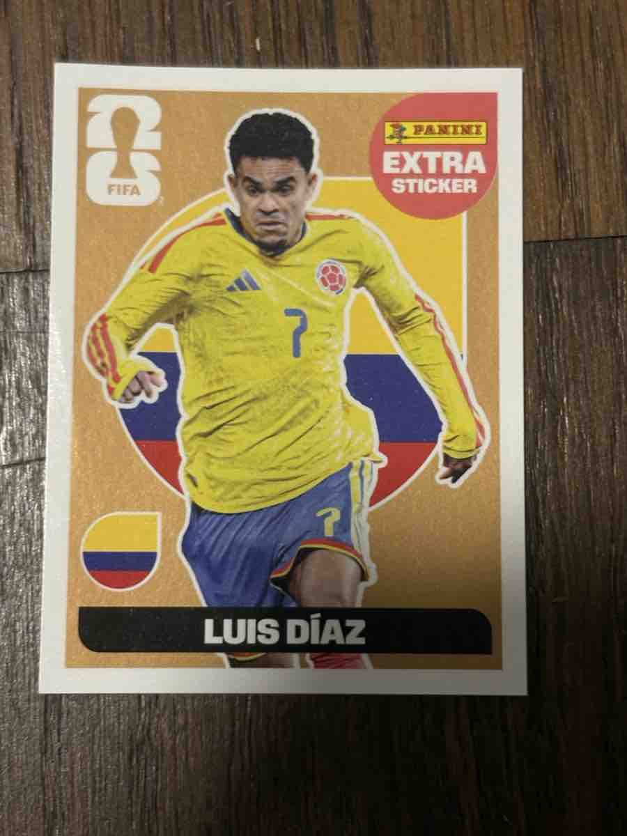 Panini Carte collezionabili: Extra Sticker bronze luis Diaz neuf – Nuovo (secondo la descrizione) da St-Sulpice VD venduto da dxf_rny9